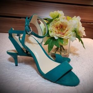 Nine West  Teal Dress Sandals